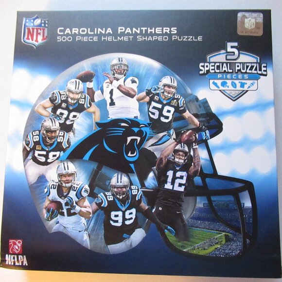 Carolina Panthers Shaped Puzzle - Picture 16 of 16